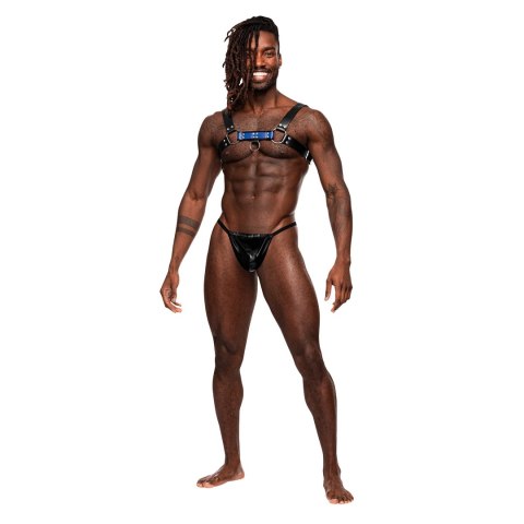 Male Power Aries Leather System uprząż z regulacją i pierścieniami Male Power Male Power Aries Leather System uprząż z regulacją i pierścieniami Male Power