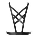 Bijoux Indiscrets Maze Net Cleavage Harness Black - regulowana uprząż Bijoux Indiscrets Bijoux Indiscrets Maze Net Cleavage Harness Black - regulowana uprząż Bijoux Indiscrets