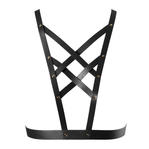 Bijoux Indiscrets Maze Net Cleavage Harness Black - regulowana uprząż Bijoux Indiscrets Bijoux Indiscrets Maze Net Cleavage Harness Black - regulowana uprząż Bijoux Indiscrets