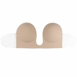Bye Bra Seamless U-Style Bra B Nude - samonośny biustonosz z odpinanymi skrzydełkami Bye Bra