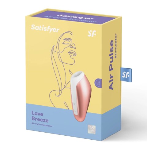 Satisfyer Love Breeze Copper - Kompaktowy model z technologią Air Pulse Satisfyer Satisfyer Love Breeze Copper - Kompaktowy model z technologią Air Pulse Satisfyer