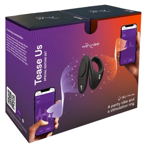 We-Vibe Tease Us Bond & Moxie+ Zestaw Intymny, Wodoodporny, Aplikacja We Vibe We-Vibe Tease Us Bond & Moxie+ Zestaw Intymny, Wodoodporny, Aplikacja We Vibe