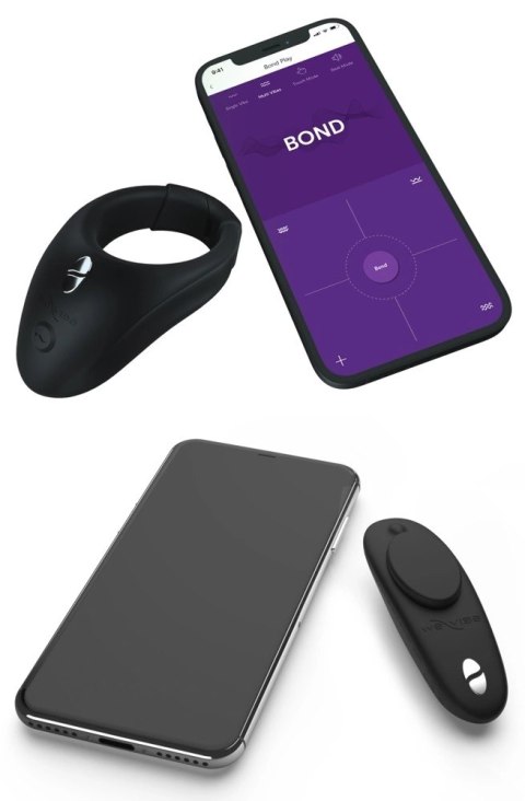 We-Vibe Tease Us Bond & Moxie+ Zestaw Intymny, Wodoodporny, Aplikacja We Vibe We-Vibe Tease Us Bond & Moxie+ Zestaw Intymny, Wodoodporny, Aplikacja We Vibe