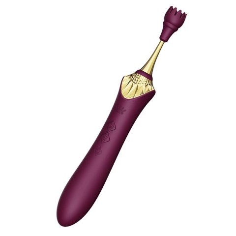ZALO Bess 2 Velvet Purple - wielofunkcyjne urządzenie do masażu 4w1 Zalo ZALO Bess 2 Velvet Purple - wielofunkcyjne urządzenie do masażu 4w1 Zalo