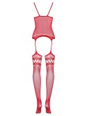 Bodystocking F214 , piękne, czerwone S/M/L. Podniecające Bodystocking F214 , piękne, czerwone S/M/L. Podniecające