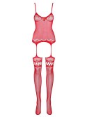 Bodystocking F214 , piękne, czerwone S/M/L. Podniecające Bodystocking F214 , piękne, czerwone S/M/L. Podniecające