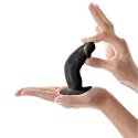 Dildo z przyssawką Real Tim Black Dildo z przyssawką Real Tim Black
