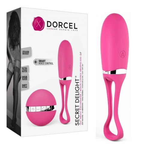 Jajeczko do pochwowy z wibracjami na pilota. 10 wibracji. Delight magenta Jajeczko do pochwowy z wibracjami na pilota. 10 wibracji. Delight magenta