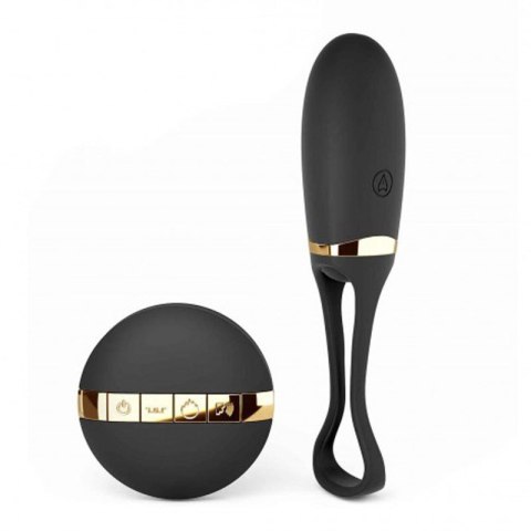 Jajeczko dopochwowe z 10 wibracjami na pilota. Secret Delight black Jajeczko dopochwowe z 10 wibracjami na pilota. Secret Delight black