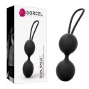 Kulki Gejszy z pętelką dla kobiet, stymulacja pochwy. Dual Balls black Kulki Gejszy z pętelką dla kobiet, stymulacja pochwy. Dual Balls black