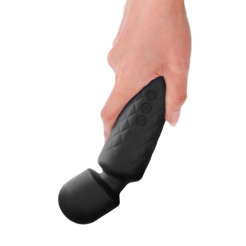 Mocny wibrator dwustronny. Masażer łechtaczki Wanderful black Mocny wibrator dwustronny. Masażer łechtaczki Wanderful black