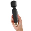 Mocny wibrator dwustronny. Masażer łechtaczki Wanderful black Mocny wibrator dwustronny. Masażer łechtaczki Wanderful black