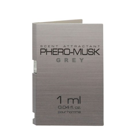 Perfumy Phero-Musk Grey for men, 1 ml Perfumy Phero-Musk Grey for men, 1 ml