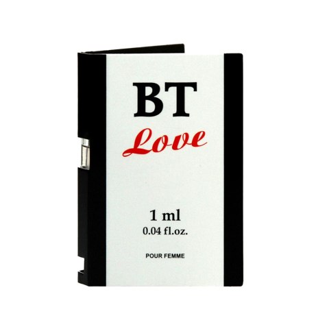 Perfumy damskie o zmysłowym, intrygującym zapachu BT Love for women, 1 ml Perfumy damskie o zmysłowym, intrygującym zapachu BT Love for women, 1 ml