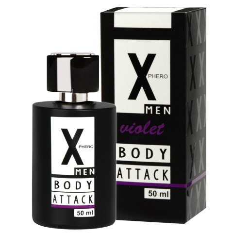 Perfumy męskie. Mocne. Feromony podniecają X-Phero Body Attack Violet. Perfumy męskie. Mocne. Feromony podniecają X-Phero Body Attack Violet.
