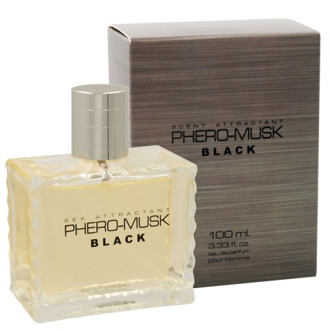 Perfumy męskie Phero-Musk Black 100 ml Mocny, uwodzicielski zapach Perfumy męskie Phero-Musk Black 100 ml Mocny, uwodzicielski zapach