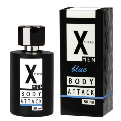 Perfumy męskie o elektryzującym zapachu. Feromony uwodzą. ATACK BLUE Perfumy męskie o elektryzującym zapachu. Feromony uwodzą. ATACK BLUE