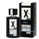 Perfumy męskie o elektryzującym zapachu. Feromony uwodzą. ATACK BLUE Perfumy męskie o elektryzującym zapachu. Feromony uwodzą. ATACK BLUE
