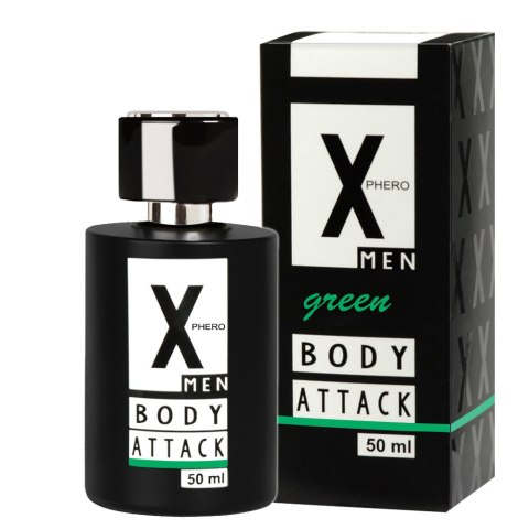 Perfumy męskie o świeżym, pięknym zapachu. Body Attack Green for men Perfumy męskie o świeżym, pięknym zapachu. Body Attack Green for men
