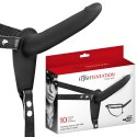Strap on z wibracjami na pasie. Vibrating strap on black Strap on z wibracjami na pasie. Vibrating strap on black