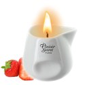 Świeca do masażu ciała zapach truskawek Bougie Candle STRAWBERRY Świeca do masażu ciała zapach truskawek Bougie Candle STRAWBERRY