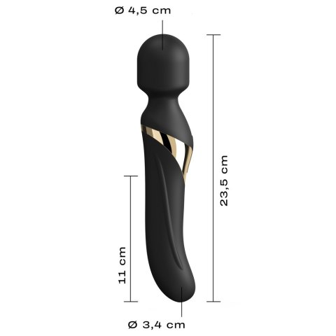 Wibrator dla kobiet, dwustronny DUAL ORGASMS z rotacją. Mocny masażer. Wibrator dla kobiet, dwustronny DUAL ORGASMS z rotacją. Mocny masażer.
