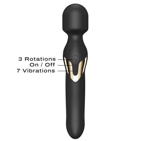 Wibrator dla kobiet, dwustronny DUAL ORGASMS z rotacją. Mocny masażer. Wibrator dla kobiet, dwustronny DUAL ORGASMS z rotacją. Mocny masażer.