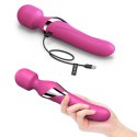 Wibrator dwustronny z rotacją. Mocny. Masażer .Dual Orgasms magenta Wibrator dwustronny z rotacją. Mocny. Masażer .Dual Orgasms magenta