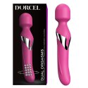 Wibrator dwustronny z rotacją. Mocny. Masażer .Dual Orgasms magenta Wibrator dwustronny z rotacją. Mocny. Masażer .Dual Orgasms magenta