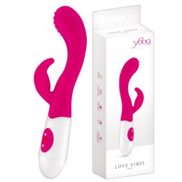 YOBA™ – Love Vibes Leola Pink | Wibrator Króliczek z 10 Trybami