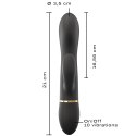 Wibrator króliczek punkt G silikonowy USB 10 trybów dla kobiet Glam Rabbit Wibrator króliczek punkt G silikonowy USB 10 trybów dla kobiet Glam Rabbit