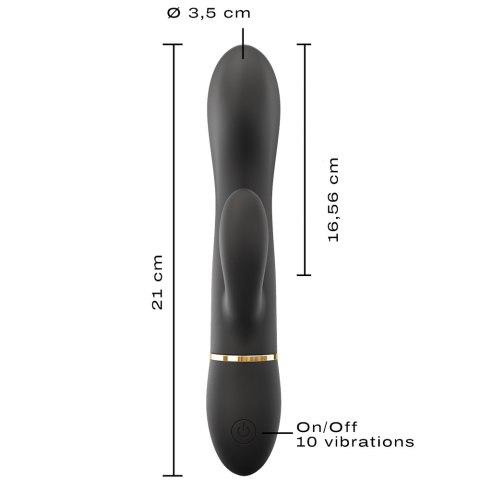 Wibrator króliczek punkt G silikonowy USB 10 trybów dla kobiet Glam Rabbit Wibrator króliczek punkt G silikonowy USB 10 trybów dla kobiet Glam Rabbit