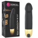 Wibrator silikonowy dla kobiet, mocny masażer. Real Vibration S 2.0 black Wibrator silikonowy dla kobiet, mocny masażer. Real Vibration S 2.0 black