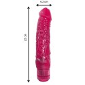 Wibrator żelowy, duży, gruby, elastyczny. Jelly Boy. Wibrator żelowy, duży, gruby, elastyczny. Jelly Boy.