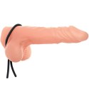 Zacisk z regulacją na penisa i jądra. Mocniejsza erekcja. Cockring Lasso Adjustable