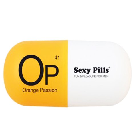 Żelowa pochwa Sexy Pills Kinky Orange Żelowa pochwa Sexy Pills Kinky Orange