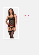 860-COR-1 gorset i stringi czarny S/M 860-COR-1 gorset i stringi czarny S/M