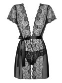 Alluria peignoir szlafrok i stringi S/M Alluria peignoir szlafrok i stringi S/M