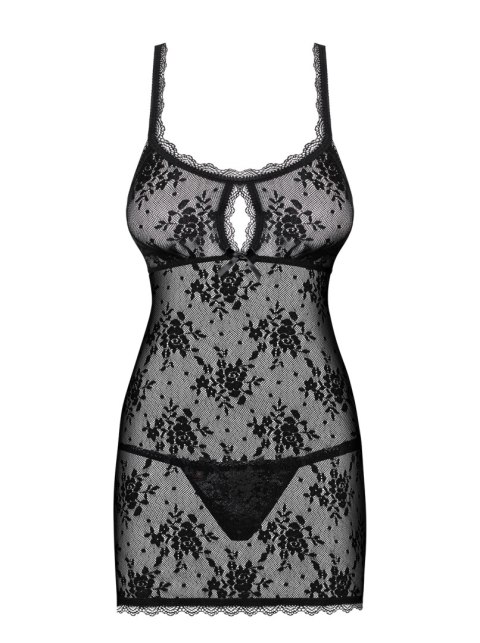 Behindy babydoll i stringi czarna L/XL Behindy babydoll i stringi czarna L/XL