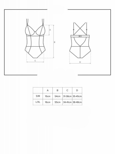 Body 859-TED-1 S/M Body 859-TED-1 S/M