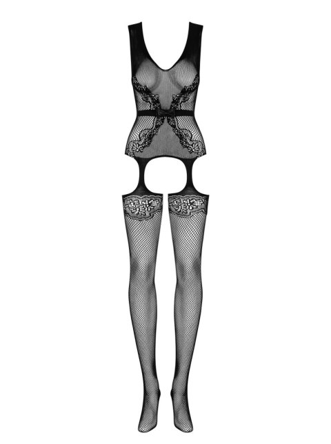Bodystocking damskie, otwarty krok. Seksowne F217 XL/XXL Bodystocking damskie, otwarty krok. Seksowne F217 XL/XXL