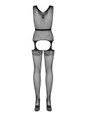 Bodystocking damskie, otwarty krok. Seksowne F217 XL/XXL Bodystocking damskie, otwarty krok. Seksowne F217 XL/XXL