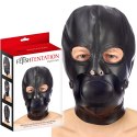 Maska Hood in leatherette with removable gag Maska Hood in leatherette with removable gag