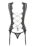 Meshlove gorset i stringi L/XL Meshlove gorset i stringi L/XL