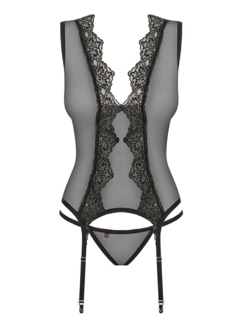 Meshlove gorset i stringi L/XL Meshlove gorset i stringi L/XL