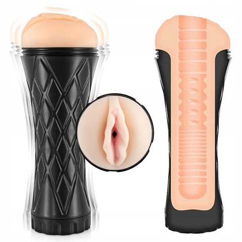 Real Cup Vaginal Masturbator Vibrating Real Cup Vaginal Masturbator Vibrating