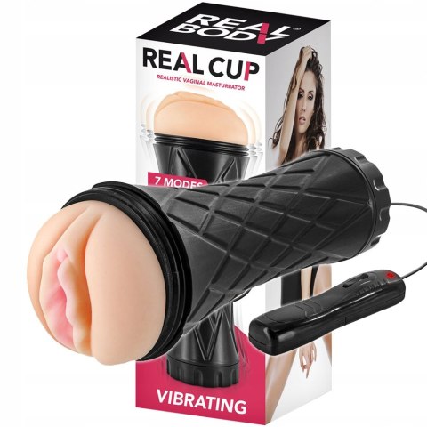 Real Cup Vaginal Masturbator Vibrating Real Cup Vaginal Masturbator Vibrating