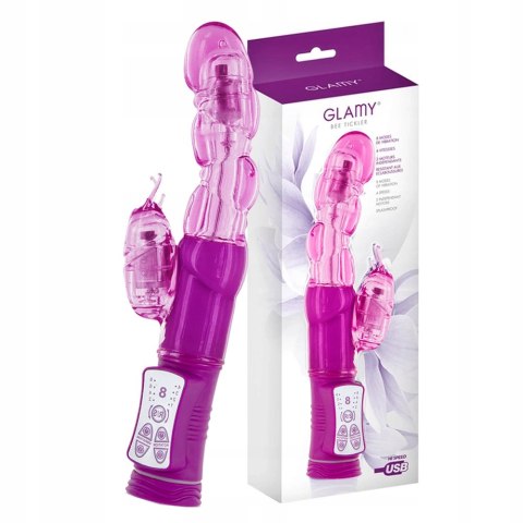 Wibrator wielofunkcyjny BEE TICKLER Pink Wibrator wielofunkcyjny BEE TICKLER Pink