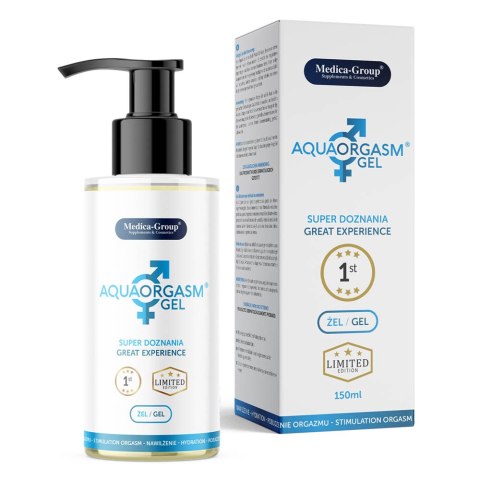 Żel nawilżający Aqua Orgasm Gel 150 ml Żel nawilżający Aqua Orgasm Gel 150 ml