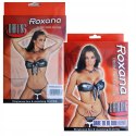 Bielizna damska L, komplet: stanik + stringi. Kolor srebrny. Darling Bielizna damska L, komplet: stanik + stringi. Kolor srebrny. Darling